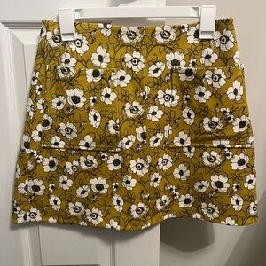 Maeve floral skirt
